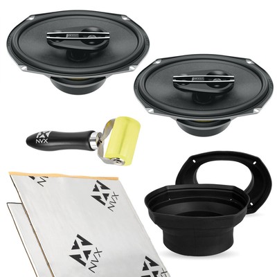 Hertz CX 690 6 x 9'' Coaxial Car Speakers with Accessories