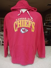 Kansas City Chiefs NFL Team Apparel Adult 2XL Stitched Hoodie Sweatshirt