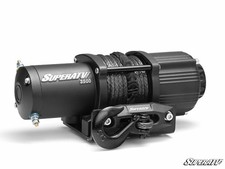 6000 Lb. Utvatv Winch With Wireless Remote Synthetic Rope