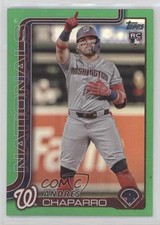 2025 Topps Series 1 Green Rainbow 2/99 Andres Chaparro Andrés Chaparro #167 n0c