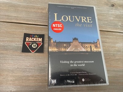 LOUVRE: THE VISIT GUIDED TOUR VHS, GREATEST MUSEUM IN WORLD, ENGLISH NEW