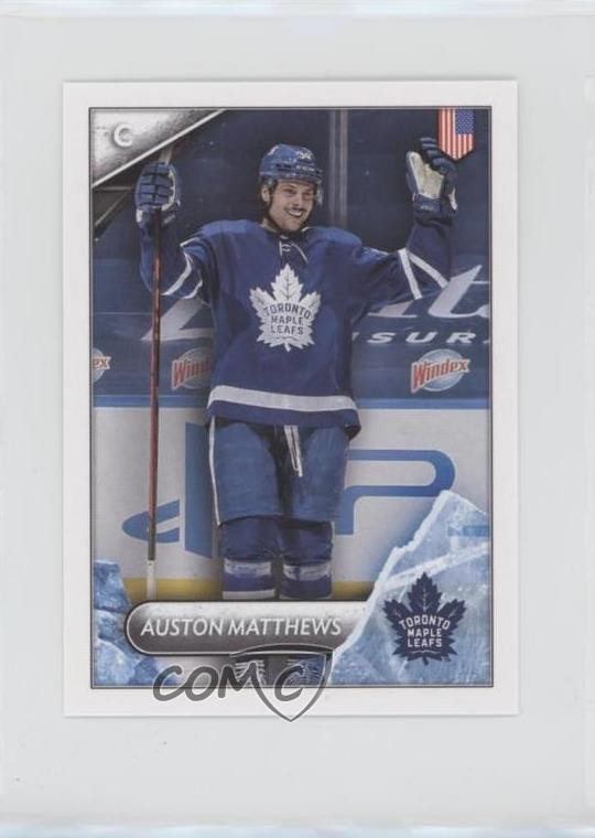 2021-22 Topps NHL Sticker Collection Auston Matthews #498 av1
