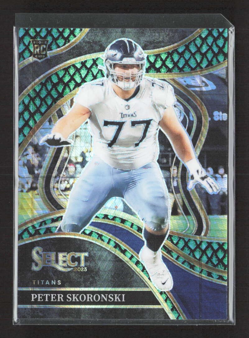 Peter Skoronski Panini Select #225 Dragon Scale