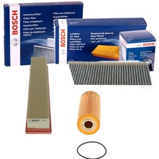 BOSCH FILTER INSPEKTIONSPAKET passend für MERCEDES C KLASSE W203 S203 CL203 C180
