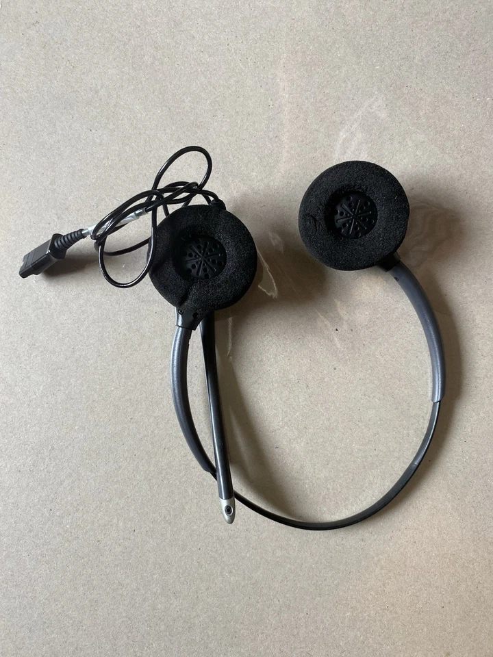 Plantronics SupraPlus H261 Black Binaural Headset & New Pads - Image 4 of 4