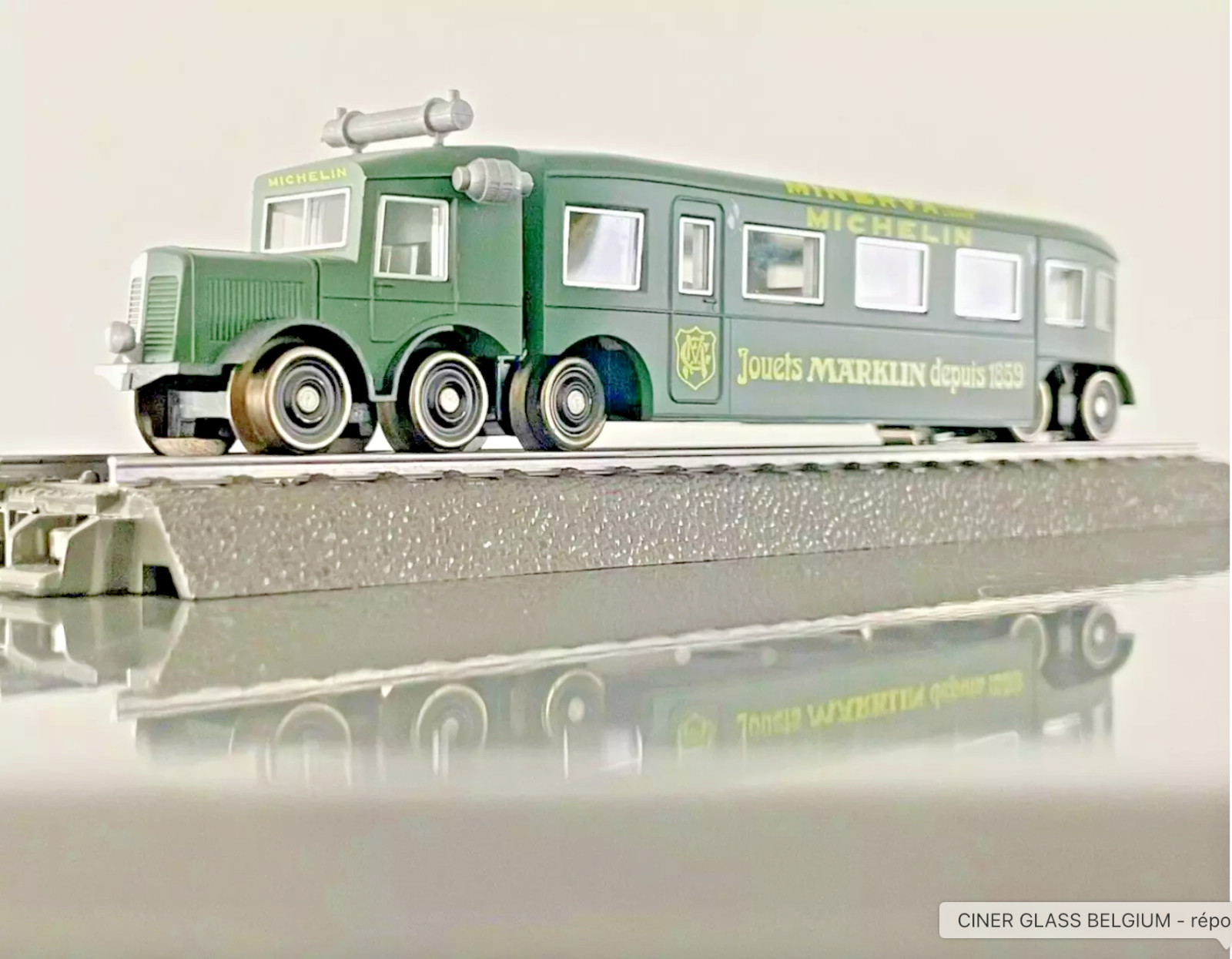 Micheline Marklin 3121 SNCB H0 analogique autorail Minerva miniature neuf