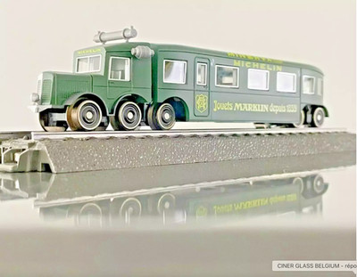 MICHELINE LOCOMOTIVE - MÄRKLIN 3121 - MINERVA - ANALOG - H0 - NEW (WR-950)