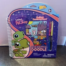 NEW 2007 VINTAGE RARE LITTLEST PET SHOP ENDLESS COMBINATIONS MIX & MATCH DOODLE