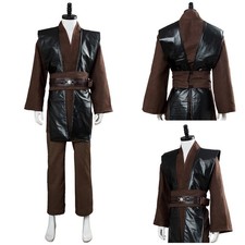 Jedi Anakin Skywalker Sith Darth Vader Costume Cape Cosplay Adult Suit
