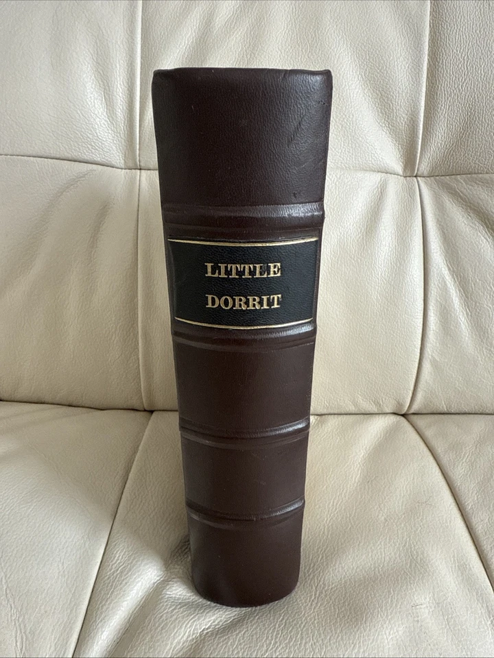 Charles Dickens: First Edition LITTLE DORRIT  Leather Bound 1857 — 第 3/4 张图片