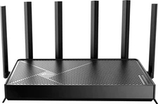 TP-Link - Archer BE9700 Tri-Band Wi-Fi 7 Router - Black