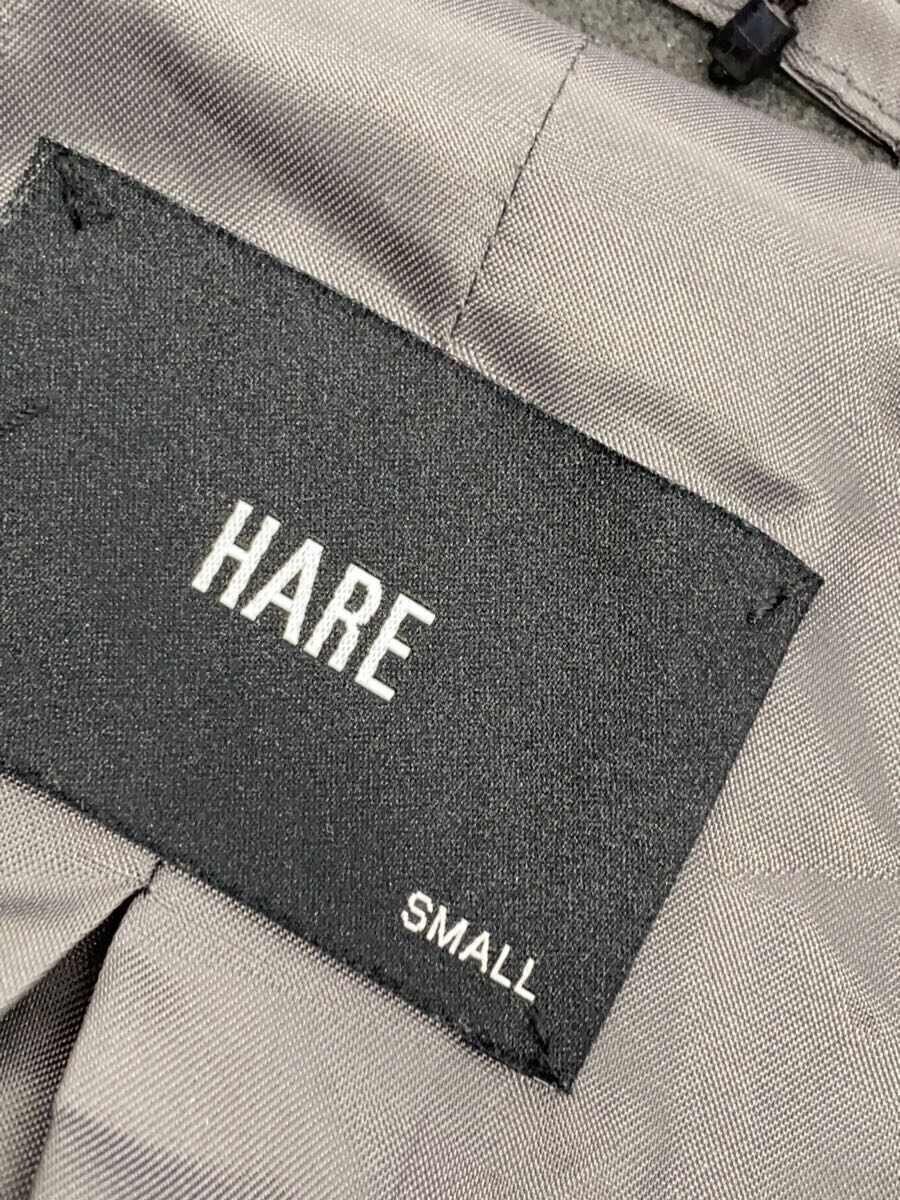 HARE Coat S Polyester Gray Solid Lightweight Jack… - image 3