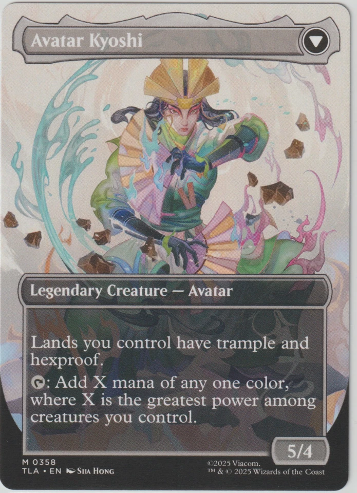 MTG - Avatar TLA - The Legend of Kyoshi/Avatar Kyoshi *Borderless* - Bild 2 von 2