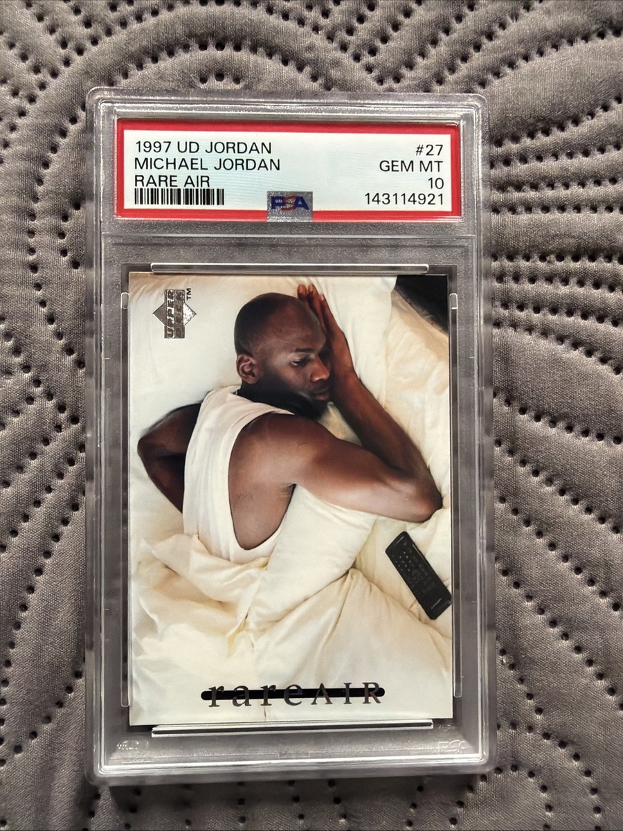1997 Upper Deck MJ Rare Air #27 Michael Jordan PSA 10 GEM MINT | eBay