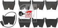Febi Bilstein 116024 Bremsbelagsatz FüR Scheibenbremse Bremsbelagsatz FüR Audi