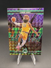 2024-25 Panini Mosaic Jam Masters LeBron James Green Prizm #16 LA Lakers