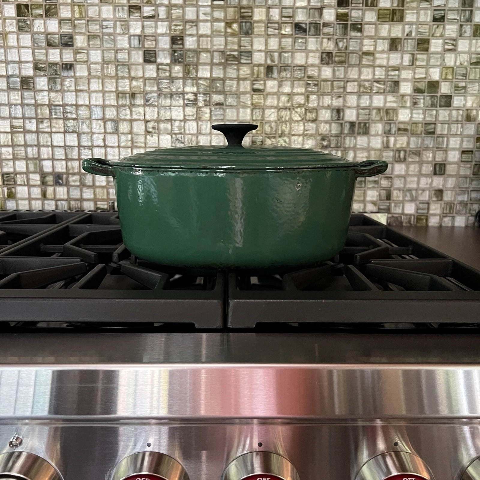 Vintage Le Creuset Oval Dutch Oven Cast Iron with Lid Green Size #29
Opens in a new window or tab