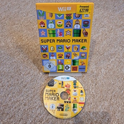 Super Mario Maker Wii U Videospiel Create Play Share Amiibo