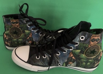 Converse Chuck Taylor All Star High x DC Comics Green Arrow Men's Size 7 Wm 9 US