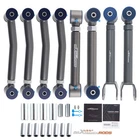 Complete Set Adjustable Control Arms for 1997-2006 Jeep Wrangler TJ w/ Spacers