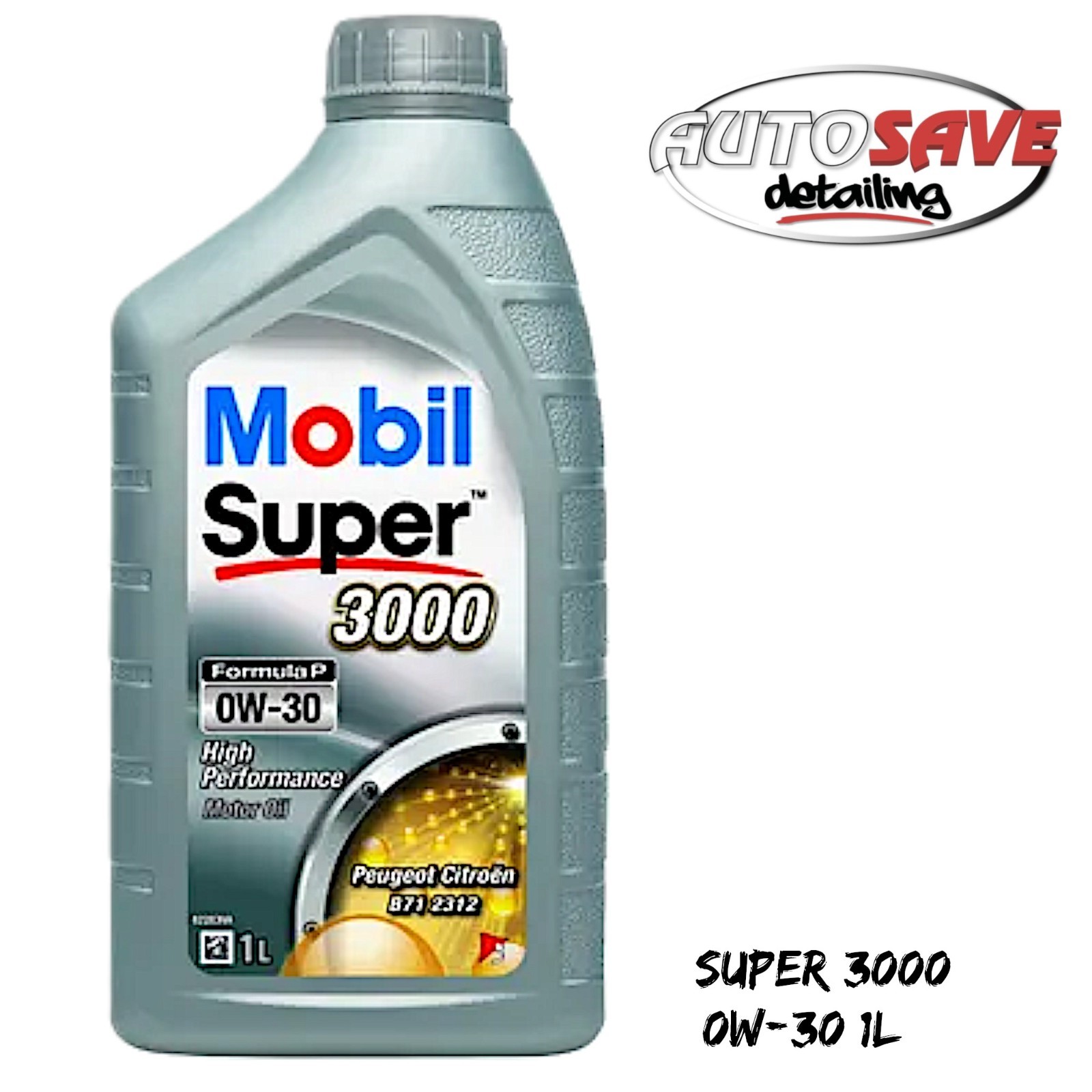 Mobil Super 3000 Formula P 0w-30 0w30 Fully Synthetic Engine Oil - 1L 1 Litre - Image 3