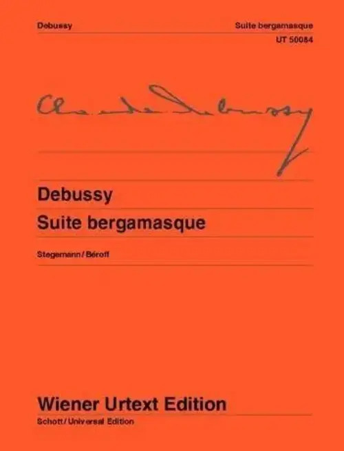 Suite bergamasque | Nach der Erstausgabe. Klavier., Wiener Urtext Edition | Buch - Claude Debussy