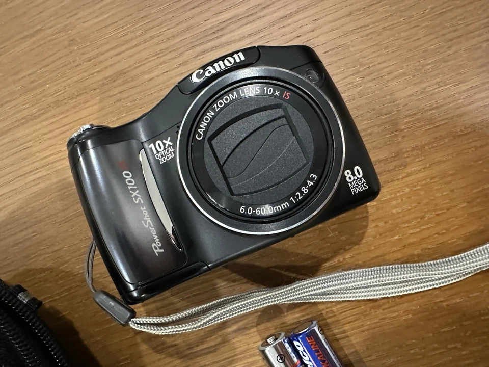 Canon PowerShot SX100 IS 8.0MP Digital Camera -TESTED WORKING  10x Zoom - Image 3 of 4