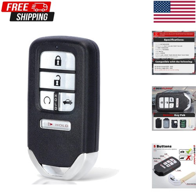 #ad Replacement Remote Keyless Entry Key Fob for Honda Accord 2018 2019 2020 2021... $45.85