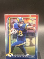 2025 Topps Chrome Terrance Ferguson Red White Blue Refractor RC
