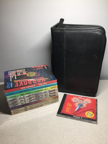 Lot of Karaoke CD DVD video vocals CD+G graphics Pioneer Disney Rock R&B Country