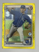 2020 Bowman Draft 1st Edition #BD-19 Ben Hernandez Yellow #/75