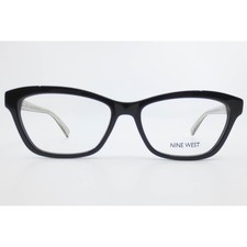 Nine West NW5086 001 Black Clear Cat Eye Eyeglass Frames 52-16-135