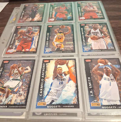 (LOT OF 80 CARDS) 2009 FLEER NBA BASKETBALL LOT/ANTHONY/MING/DUNCAN, NO DUPS