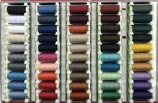 50 Heavy Duty GUTERMANN 100% Polyester Topstitching Thread 33 yard spools