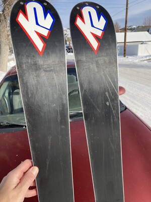 K2 Apache Hawk Skis 177 cm W/ Marker Mod 10.0 Adjustable To Any