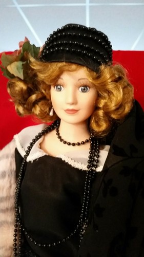 Duck House Porcelain Doll Maggie 1920s Flapper - Bild 7 von 8