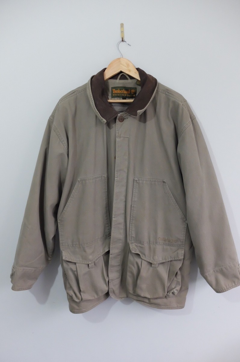 ジャケット・アウター 90s Timberland Weathergear fishtail coat Vintage 1990s Timberland Weather Gear Field Coat / Vintage