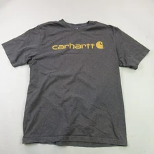 Carhartt Shirt Mens XL Short Sleeve Pocket Work Crew Neck Workwear Loose