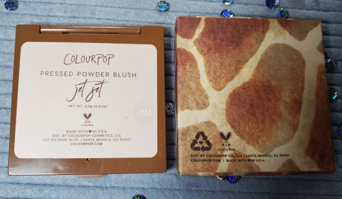 BNIB COLOURPOP Wild Child Collection, JET SET Pressed Powder Blush - Picture 3 of 3