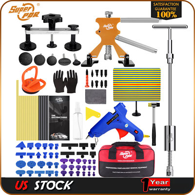 Car Paintless Dent Repair Puller Hammer Remover Kit Lifter Dint Hail Damage Tool