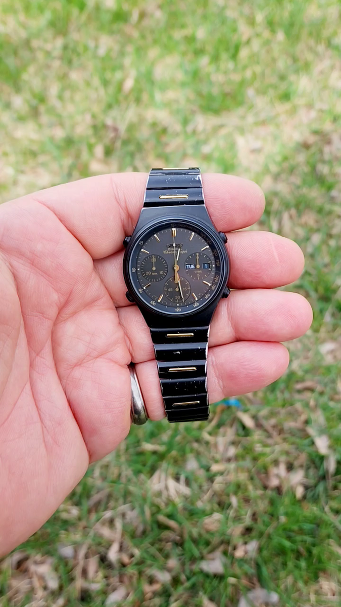 Men's JAPAN Vintage 1986 CHRONOGRAPH Watch SEIKO 7A38-7180 | eBay