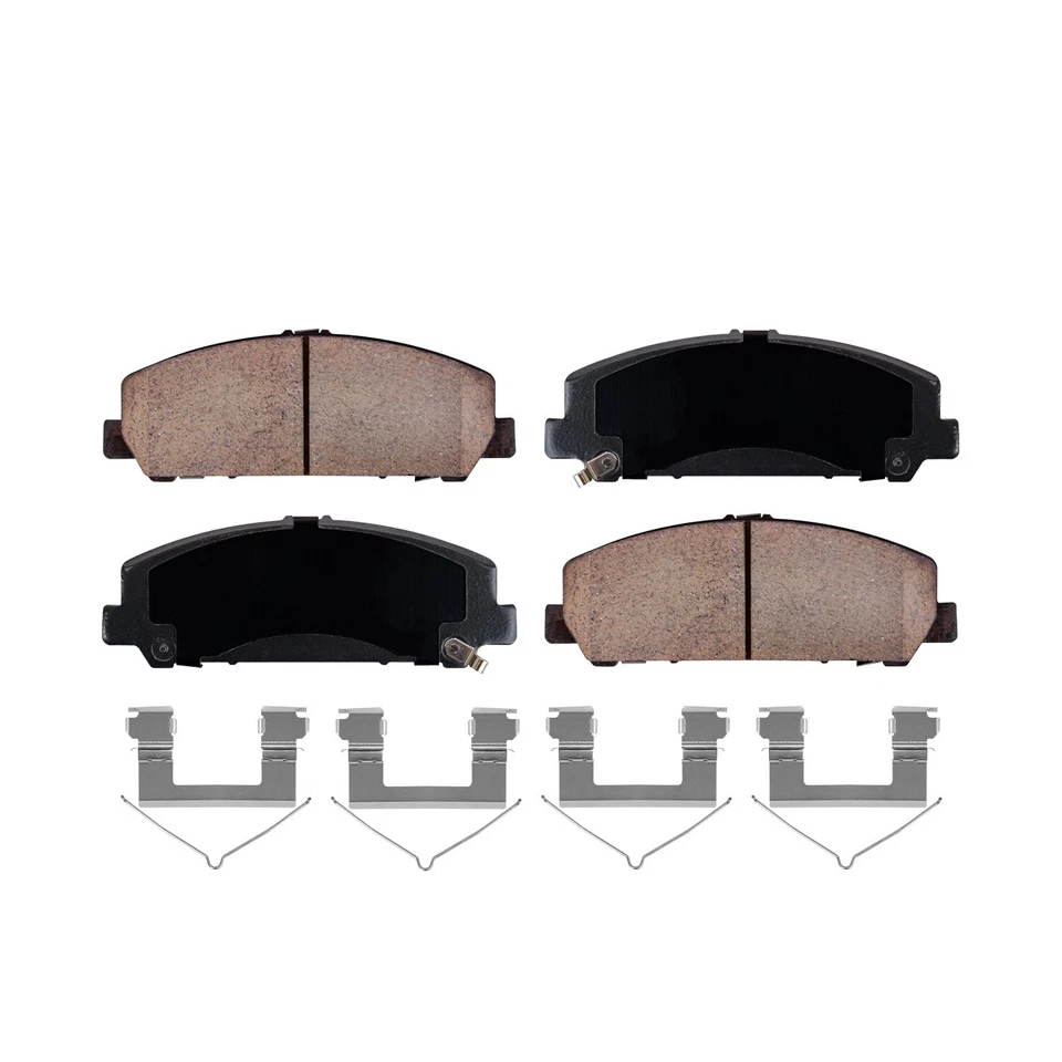 Front Disc Brake Pads w/Hardware for 2012-2024 Nissan Titan Armada Infiniti QX80 - Image 3 of 4