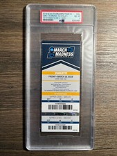 2018 NCAA Tournament Full Ticket PSA 8 #16 UMBC Upsets #1 VIRGINIA 3/16