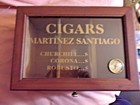 CIGAR DISPLAY OR PROMOTION ITEM HUMIDOR BOX FOR CIGARS - MARTINEZ SANTIAGO — photo 1