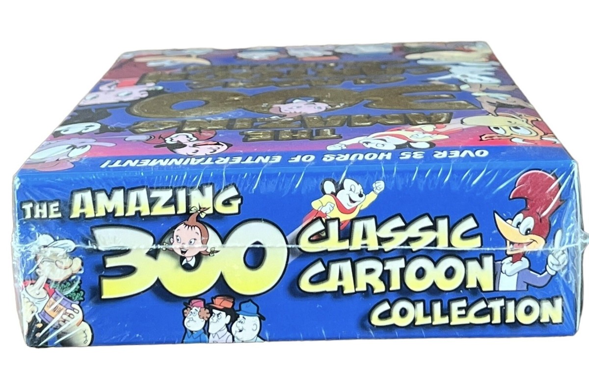 The Amazing 300 Classic Cartoon Collection DVD 6 Disc Set