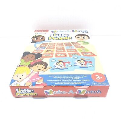 Make-A-Match Little People Card Game 