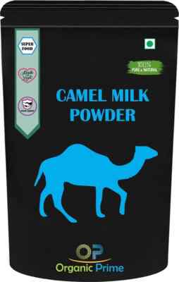 New Original Pure High Protein & Calcium Camel Raw Strong Milk Powder - 200 gm