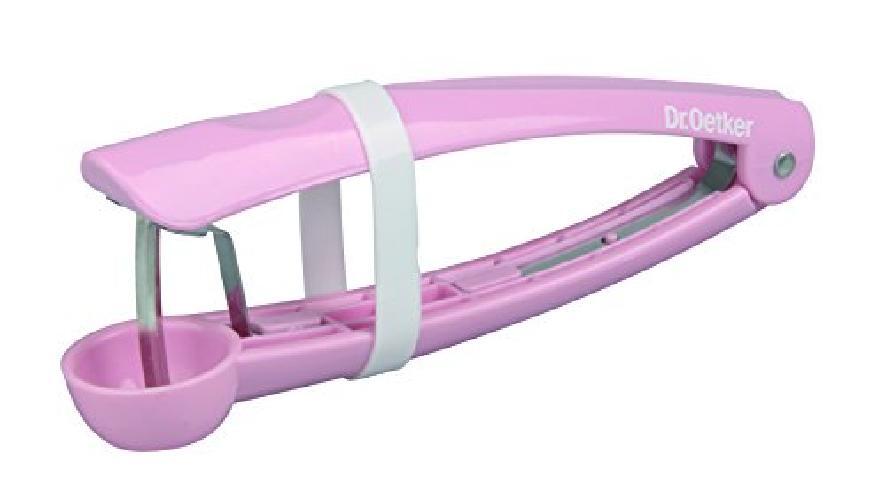 Dr. Oetker 3246 Snocciolatore per Ciliegie, plastica, Rosa, 15 x 3 x 7,5 cm