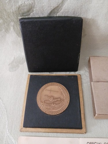 Moneda oficial medalla de la Feria Mundial de Chicago 1933 llamada dólar - Imagen 2 de 12
