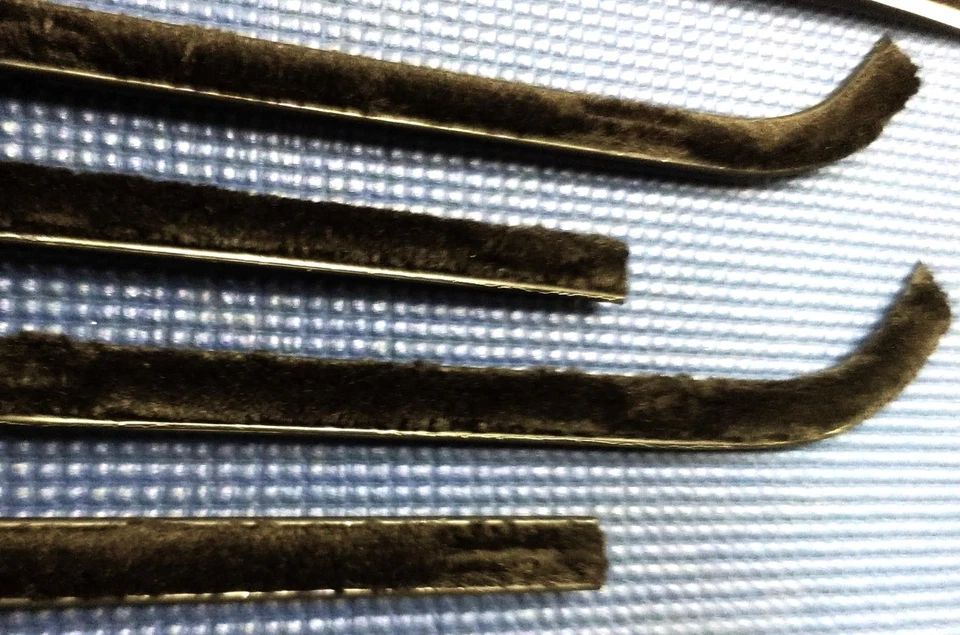 Chevrolet GMC 1960-1963 camioneta pickup puerta ventana fieltro y juego de sellos de canal de funcionamiento Foto 4 de 4